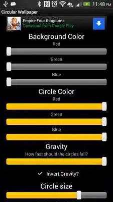 Play Circular [Live Wallpaper]